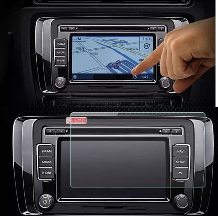 7 Inch Tempered glas screenprotector voor autoradio , Tablet