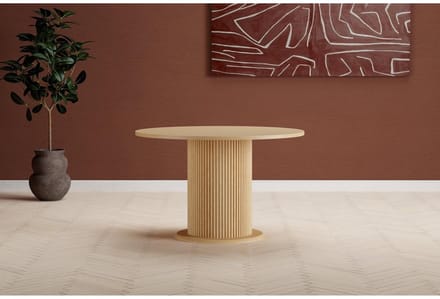 Svea - Waldo ronde eettafel MDF - naturel