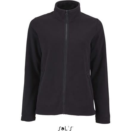 SOL'S Women´s Plain Fleece Jacket Norman L02094 - Black - S