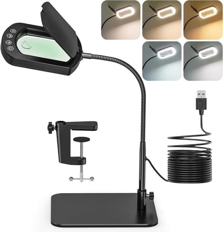 Vergrootglas Met Verlichting - Loeplamp met Led Verlichting - compact