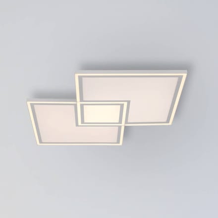 JUST LIGHT. GmbH LED plafondlamp Edging CCT, 67,5 x 67,5cm