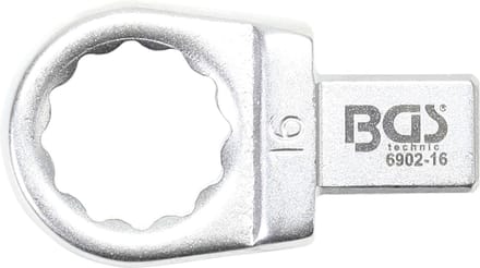 BGS Opsteek-ringsteeksleutel 16 mm opname 9 x 12 mm - 6902-16