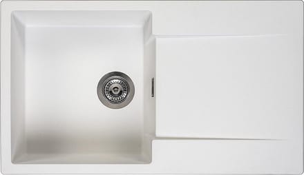 Reginox Amsterdam 10 spoelbak 86x50cm Pure White R30912