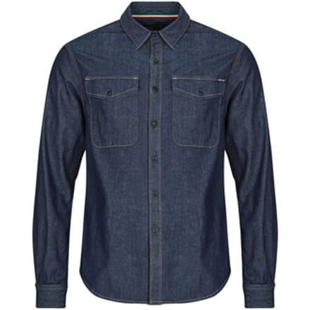 Replay Heren Overhemd regular fit Blauw M Volwassenen