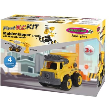 Jamara Dump Truck 27-delig met Accuschroevendraaier