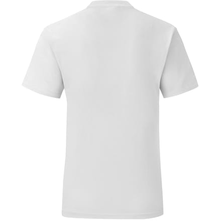 Fruit Of The Loom Heren Iconisch T-shirt (Wit)