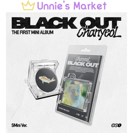 SMini Ver Slim Album CHANYEOL 1e Mini Album Black Out No POB white