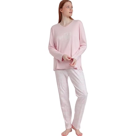 Setjes Admas Pyjama broek top lange mouwen La Vie Est Belle