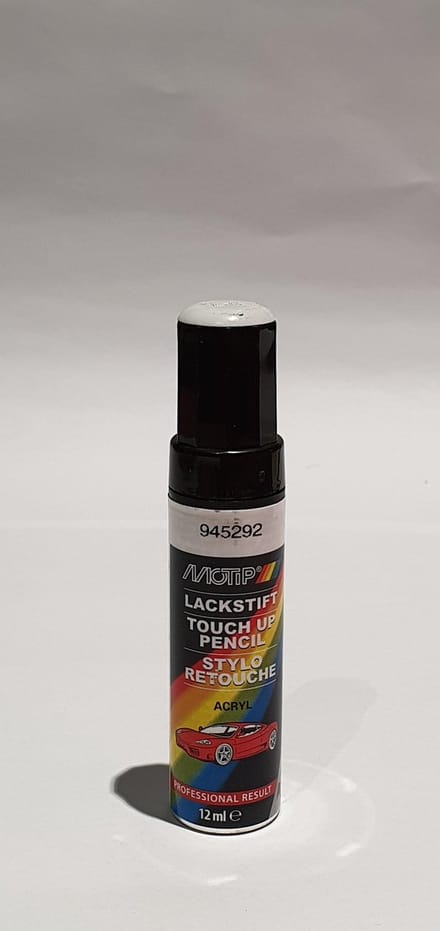 Motip  - Auto lakstift 945292 - Wit - 12 ml - effen