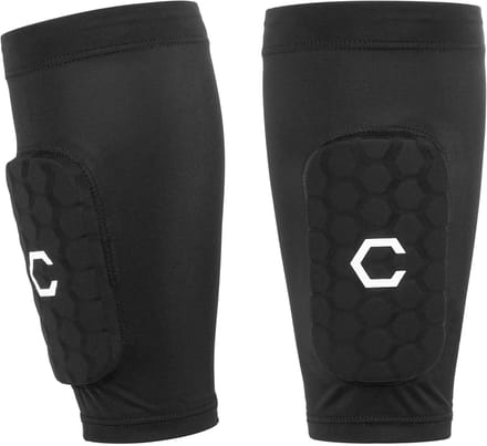 Scheenbeschermer Control - shin pad sleeves - zwart - Junior