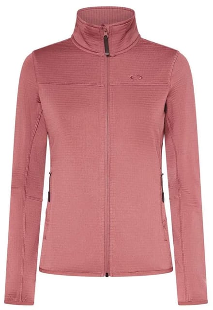 Oakley Apparel Canopy Fleece Met Volledige Rits Roze M Vrouw