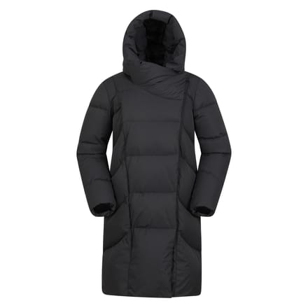 Mountain Warehouse Dames/Dames Cosy Extreme II Wrap Donsjack (Zwart)