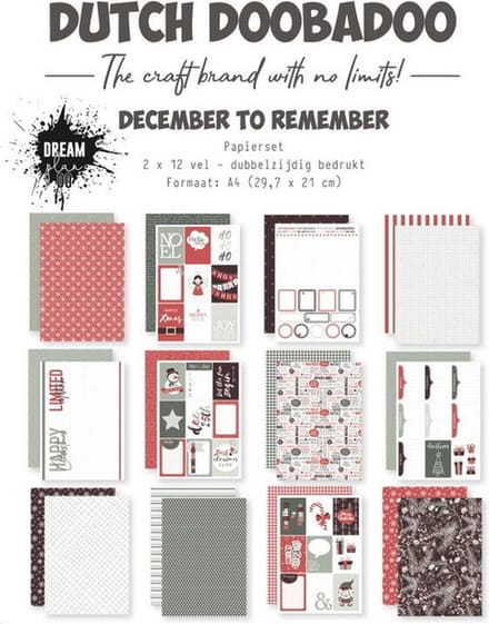 DDBD papier December to Remember 2x12