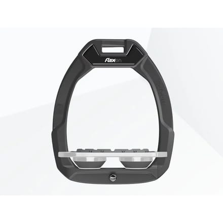 Veiligheidsstijgbeugels Plat Grip Antraciet/Grijs/Antraciet Flex-On Safe-On