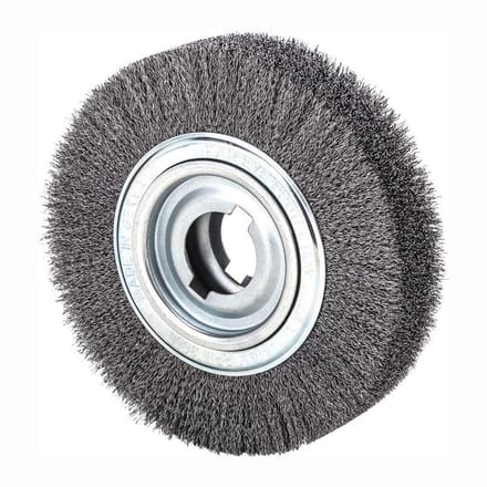 Opbouw Lessmann Rondborstel Ø 250 mm Draaddikte 0,35 mm - 377053