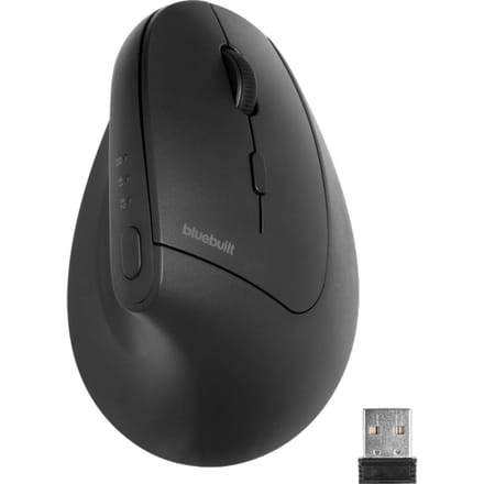 BlueBuilt Summus Pro Verticale Ergonomische Bluetooth Muis