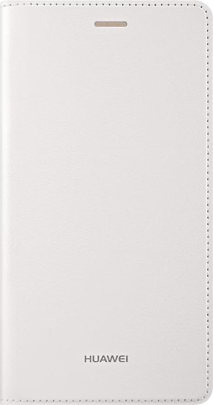Huawei flipcover leder voor Huawei P8 Lite 2016 - wit
