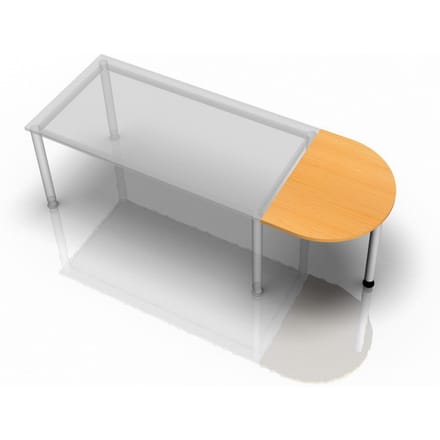 HA60 - Aanschuiftafel 60x80 Beuken