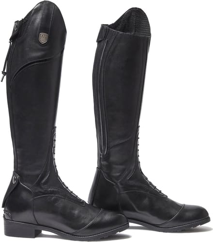 Mountain Horse Rijlaars Valkyria Hoog-Zwart-36-Regular-Regular