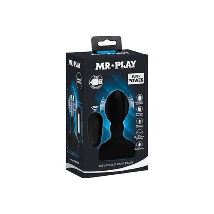 Mr. Play opblaasbare anaal plug