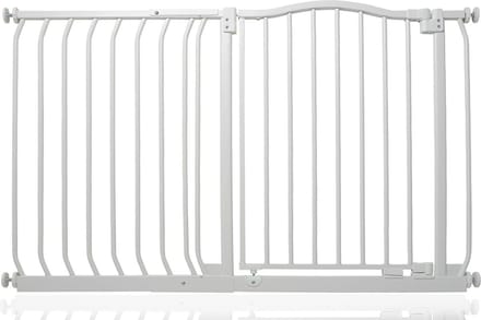Safetots Klemhekje met Gebogen Bovenkant, 116cm - 125cm, Mat Wit