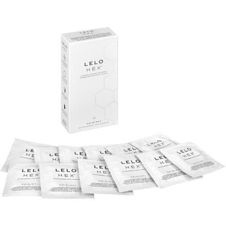 LELO HEX Condooms Original - 12 stuks