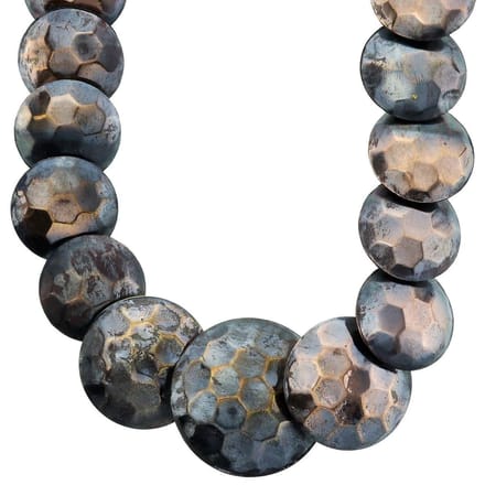 Behave - Bronskleurige Kralenketting Dames - Chic Herfststijl