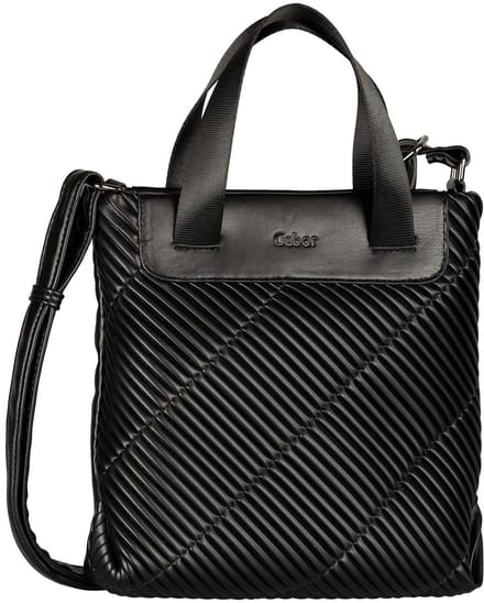 Gabor schoudertas handtas Finley Zip Shopper Black zwart