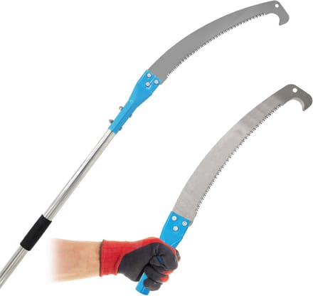 Stokzaag - Boomtrimmer Snoeischaar - Hoge Takken Snoeien - Uitschuifbare Lengte - 4.3 Meter