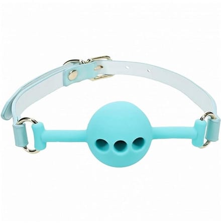 Ouch Paris Collection siliconen balgag - bal knevel blauw