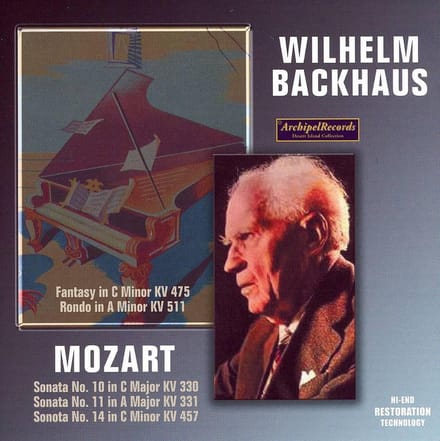 Backhaus Plays Mozart Live Salzburg 1956