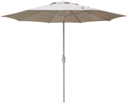 Madison Bali ronde luxe stokparasol Ø300 cm. - Clay/Champagne