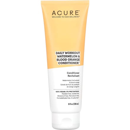 ACURE, Après-shampoing d'entraînement quotidien à la pastèque et à l'orange sanguine, 237 ml (236,5 ml) beige