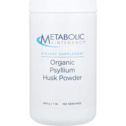 Metabolic Maintenance, Poudre de Psyllium Bio, 1 lb (454 g)
