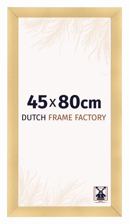 Fotolijst 45x80 cm - MDF - Goud Mat - Praag