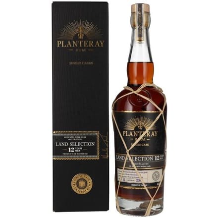 Planteray Rum LANDS SELECTION 12 Years Old Moscatel Cask Finish 46,6% Vol. 0,7l in geschenkverpakking
