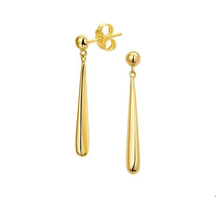 oorhanger druppel 14K geelgoud 4018998