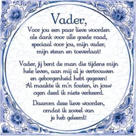 Paperdreams Tegel - Vader