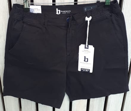 Brams Paris short Huub - bermuda Huub - navy - kort model - maat S