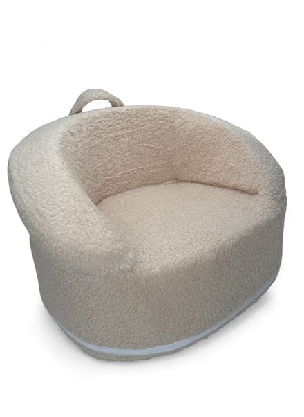 Liefjes & Co Teddy Fluffy Sofa - Kinderfauteuils - Kinderstoel - Kindersofa - Beige