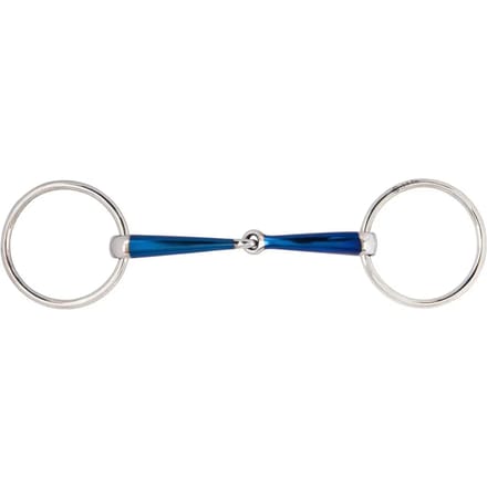 Dubbel snaffle bit voor gebogen paarden BR Equitation Sweet Iron