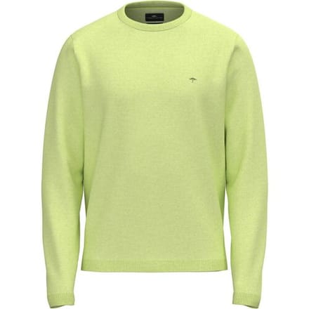 Fynch-Hatton Trui O-Neck Light Air Cotton Pear / male