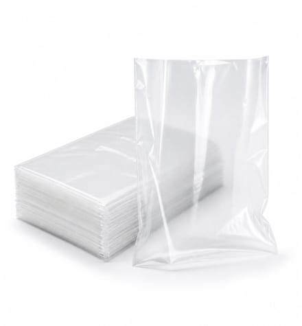 Inpakr PP Zakjes met Zijvouw - 10 x 4 x 35 cm - Transparant - 40 Micron - 1000 Stuks