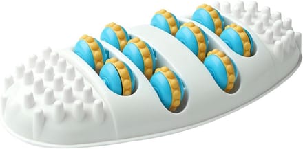 Voetmassagerol - Ontspannende roller - Spierherstel - Verstelbare intensiteit - 29 cm - Zwart