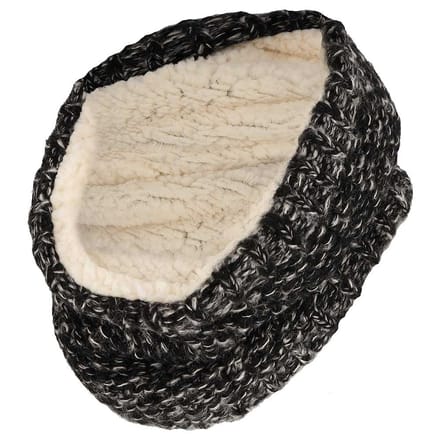 Sarlini - Ski Colsjaal Dames - One Size - Zwart