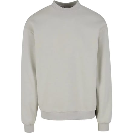 Urban Classics - Fluffy Crewneck sweater/trui - XL - Grijs