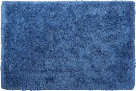 CIDE - Shaggy vloerkleed - Blauw - 140 x 200 cm - Polyester