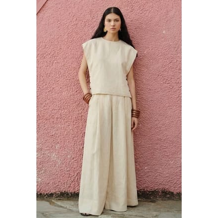 Devotion Twins Loyalty Long Skirt Lino Ecru Größe: XS | Maxiröcke Outlet | Damen | Braun