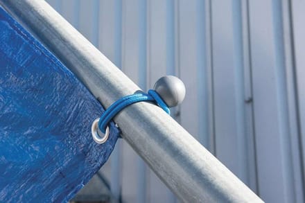 Waterdicht Afdekzeil 5 m x 1,5 m - Multifunctioneel Beschermzeil voor Buiten en Binnen