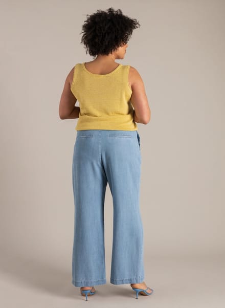 YEST CURVE Nikaia Tops - Raffia Yellow - maat 2(50)